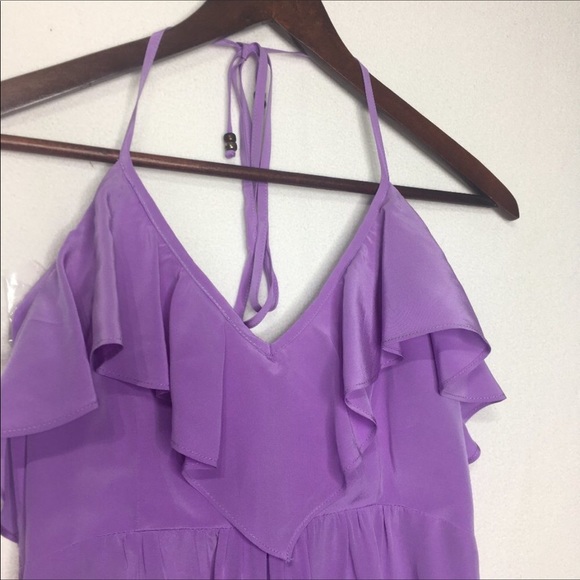 Alice & Trixie Ruffle Halter Dress szM - Picture 2 of 8